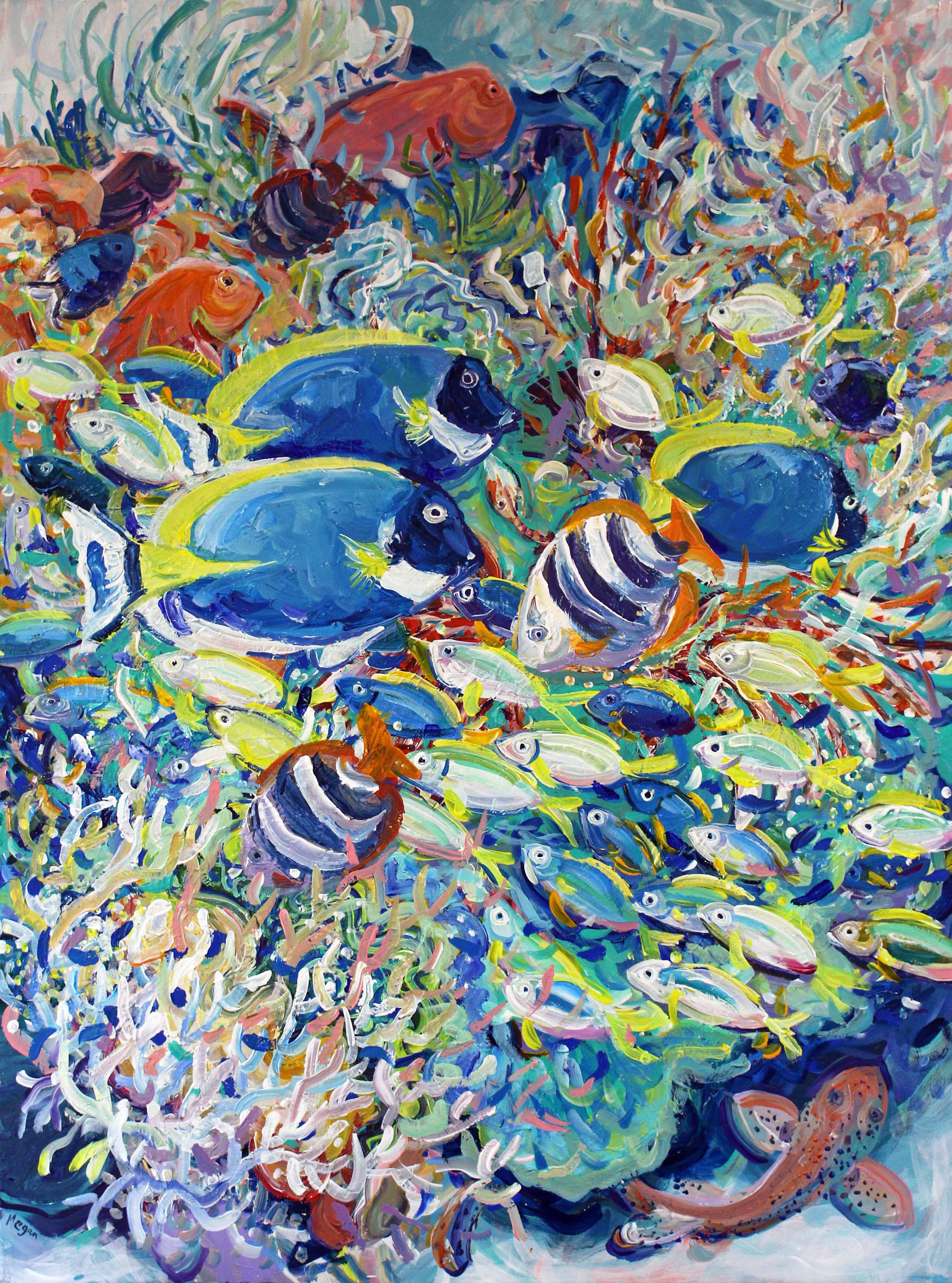 Sea Treasures No.2 91x122cm Megan_Barrass 1mb