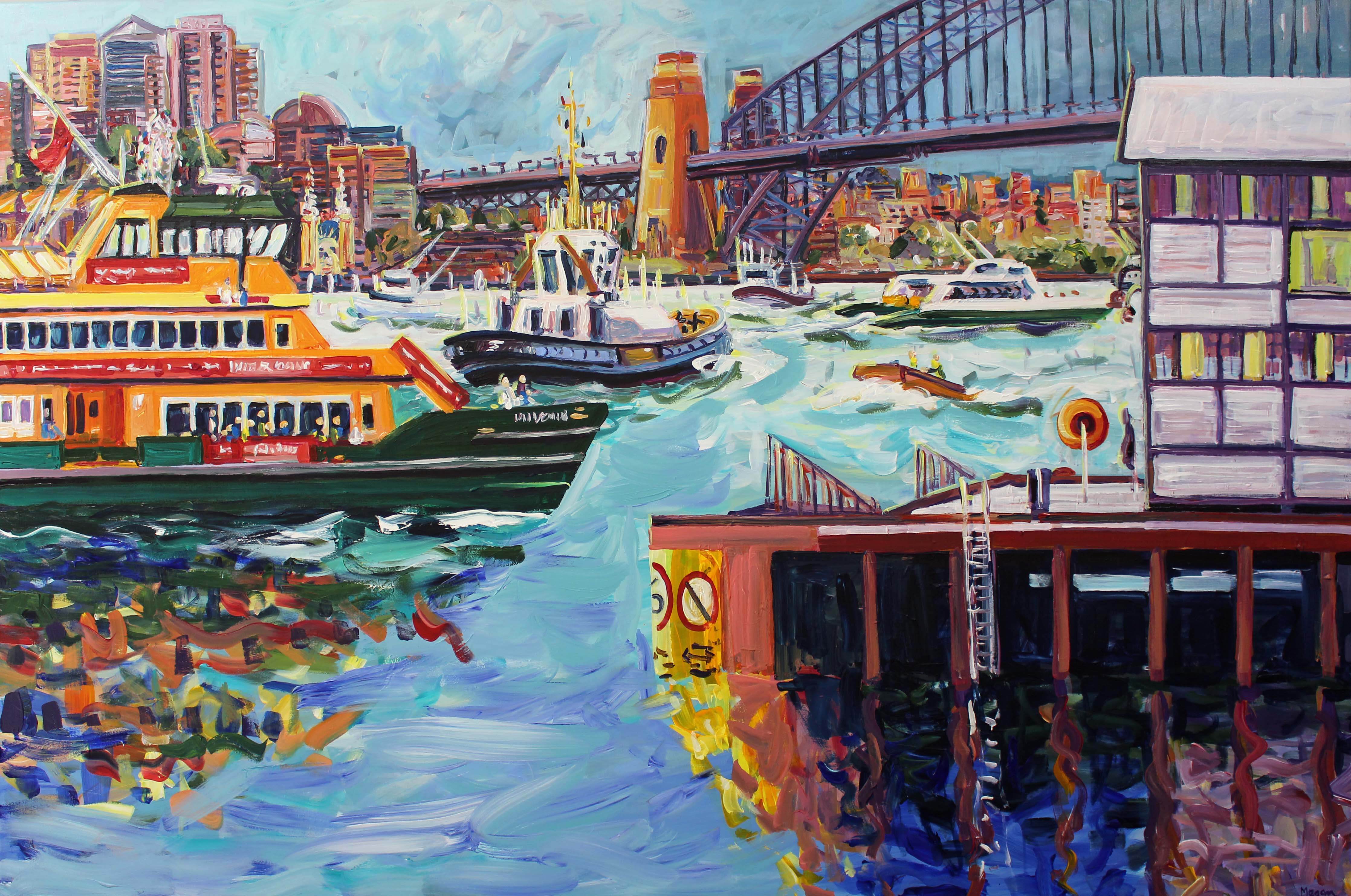 The Pier 101 x 152cm Megan_Barrass 1mbe