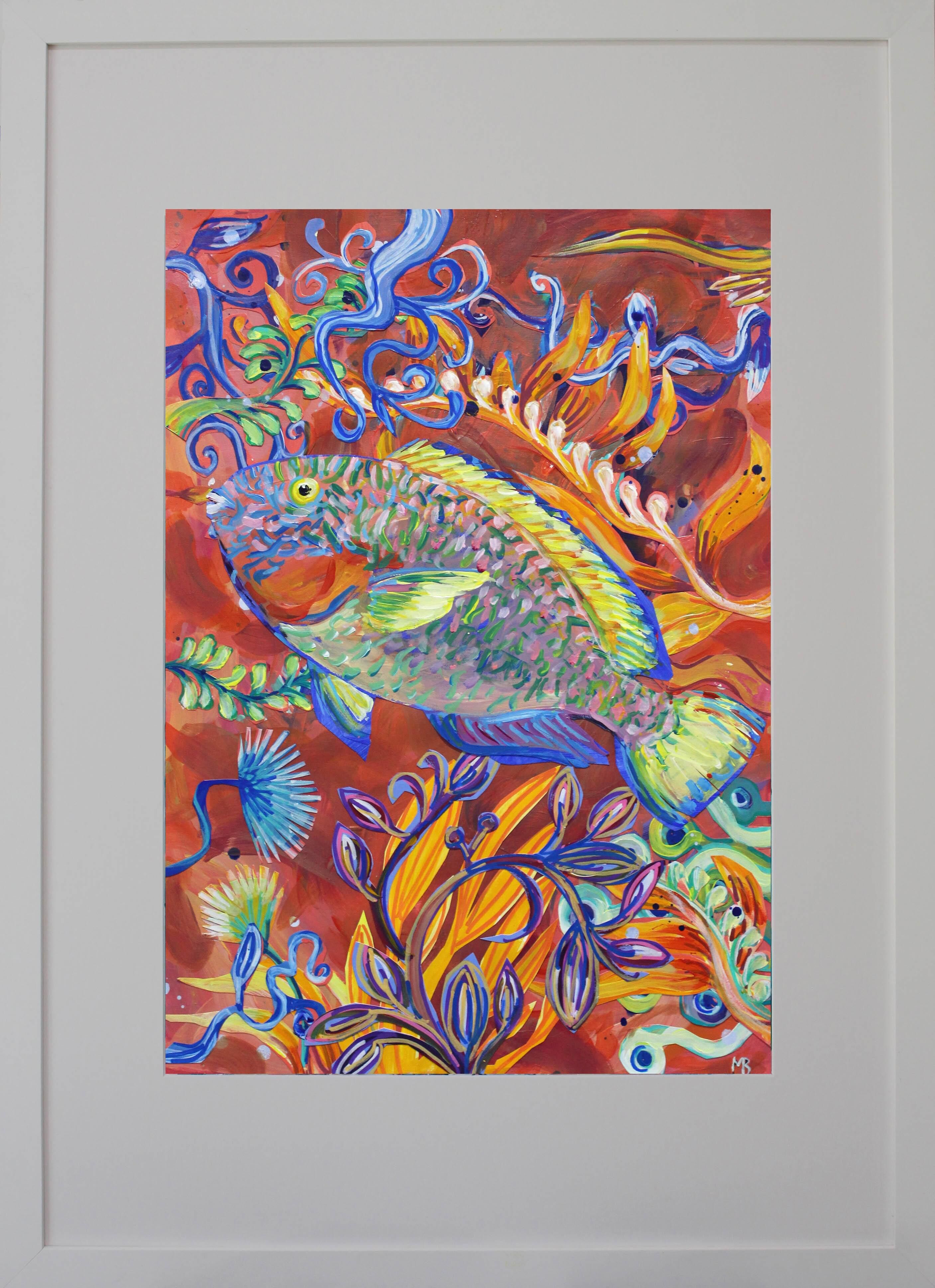 Parrotfish 1mb framed