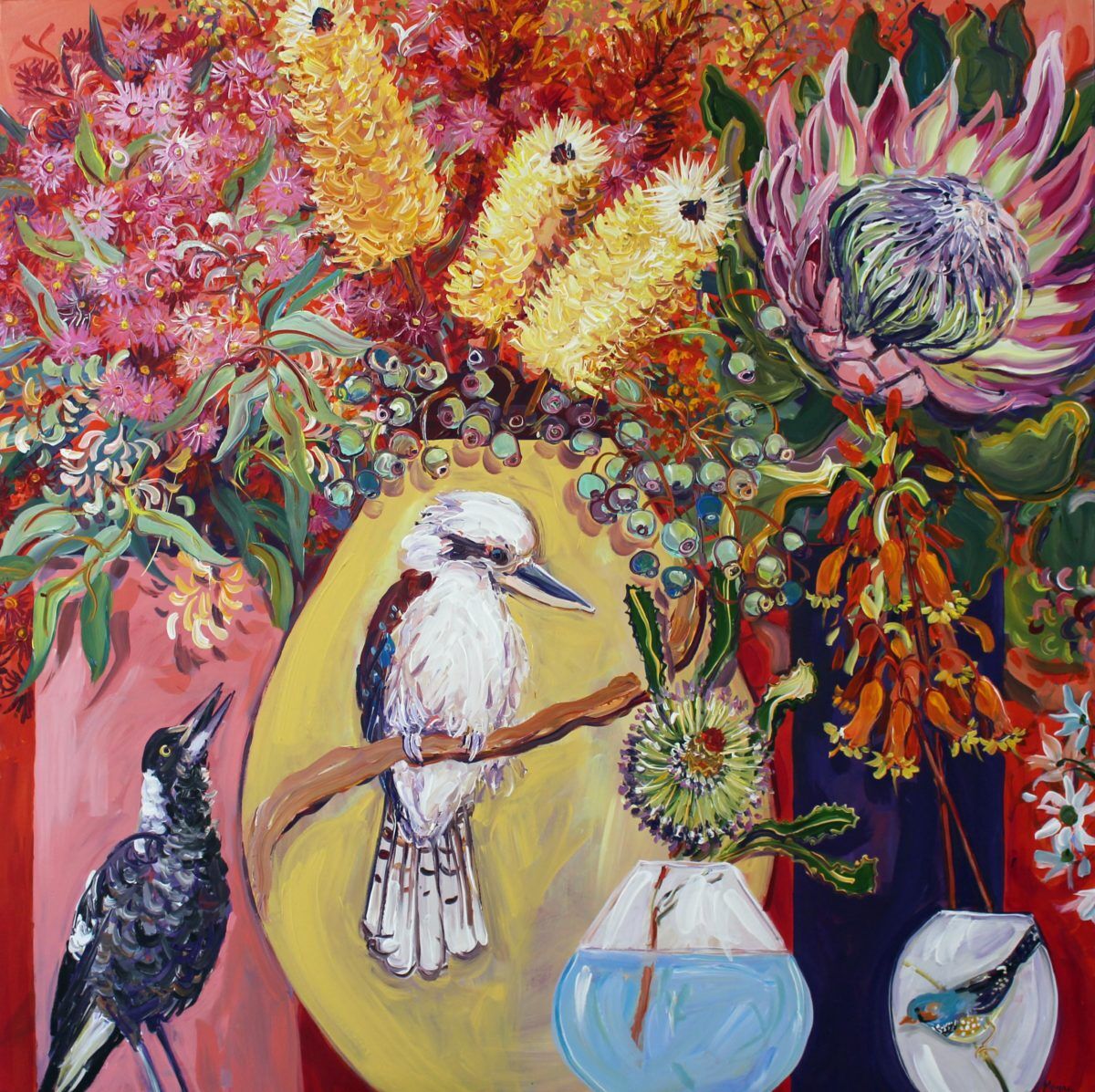 Bird-Vases-full-of-wildflowers-101x101cm-No.2-Megan_Barrass-1mbE-e1645492828466