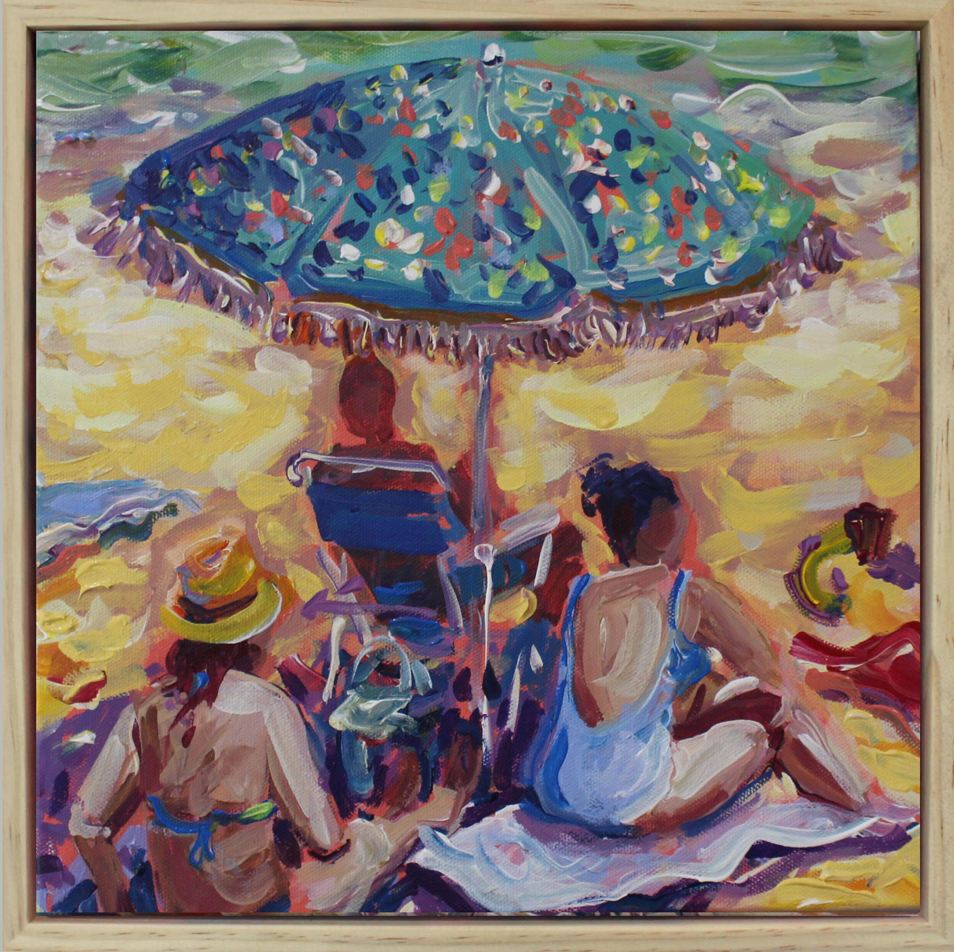 life on the beach P1 framed