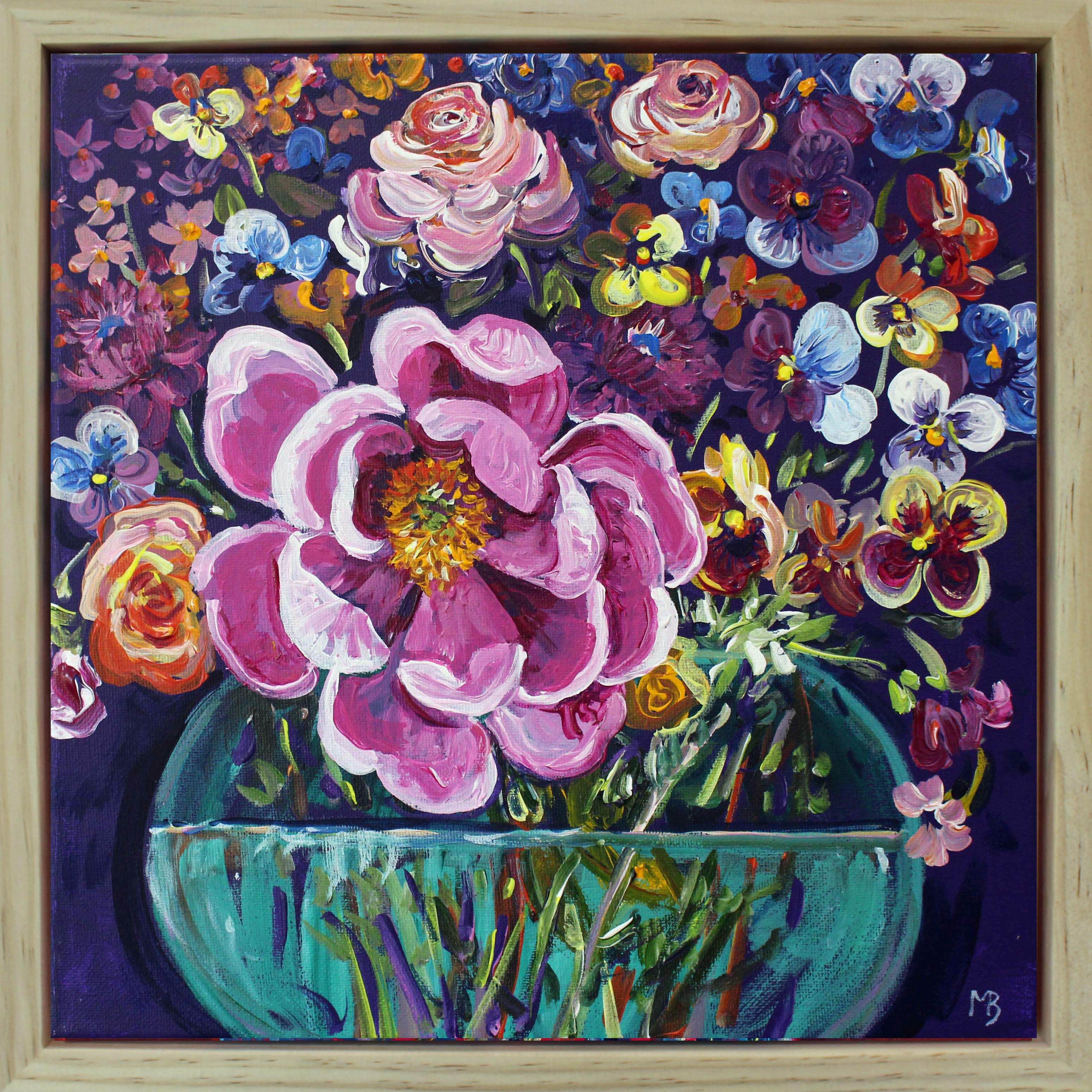 Peonie 1mbe framed2
