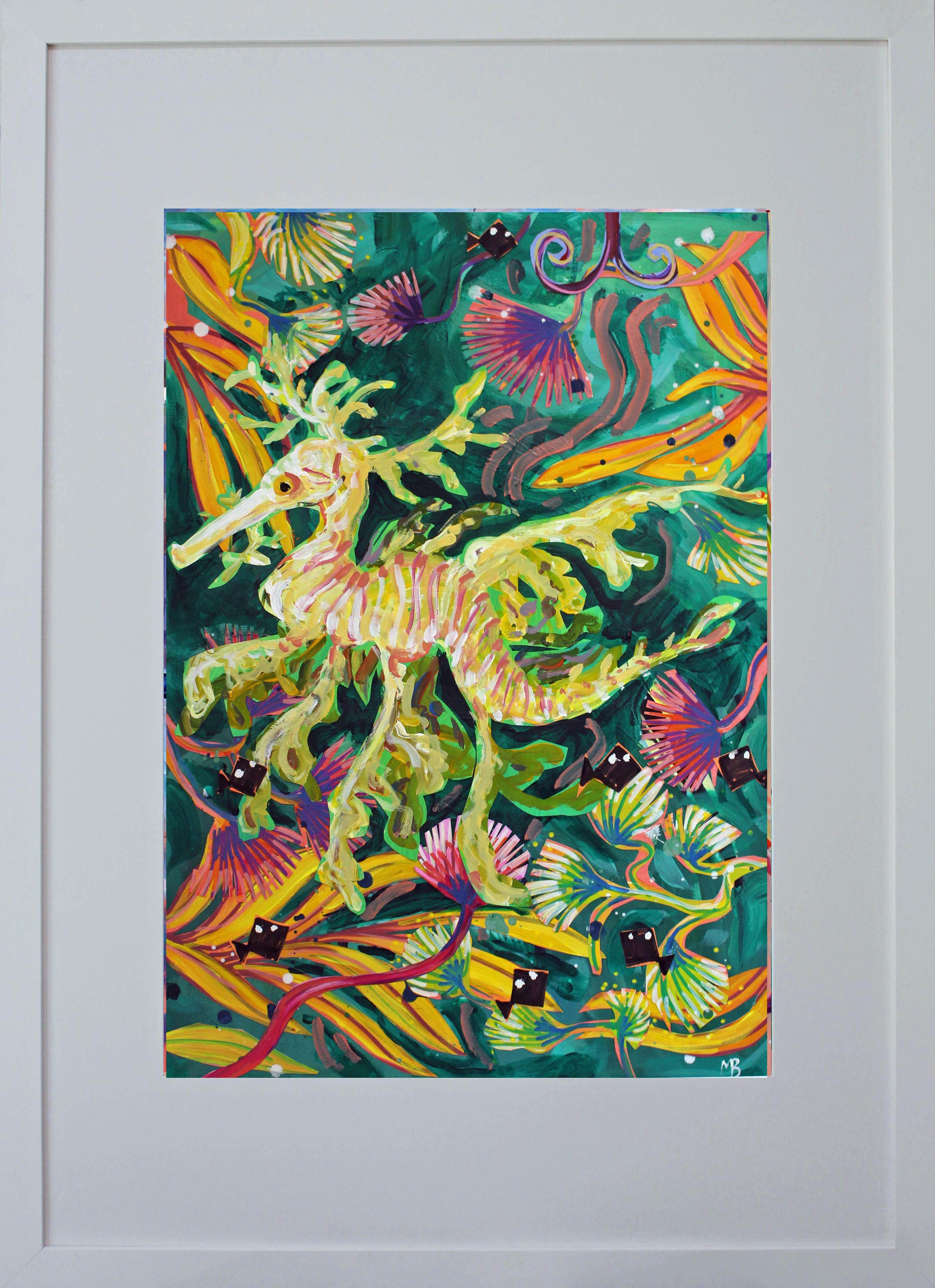 Sea dragon 1mb framed e