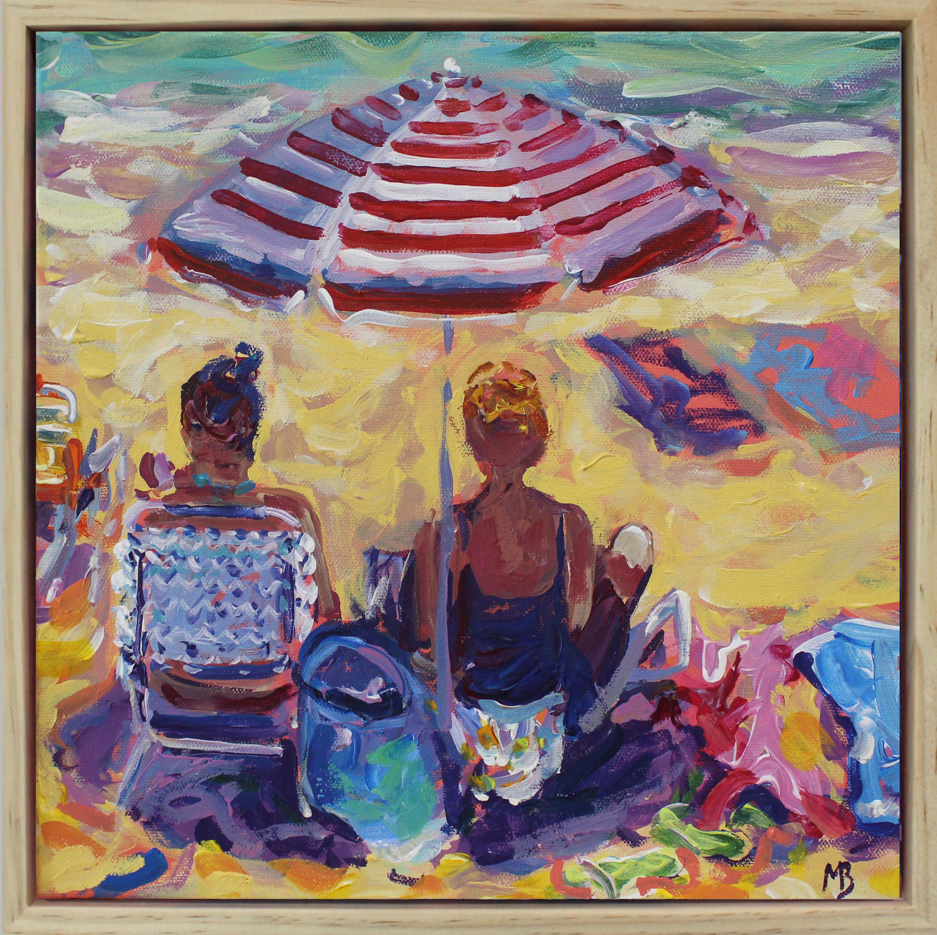 life on the beach P4 framed