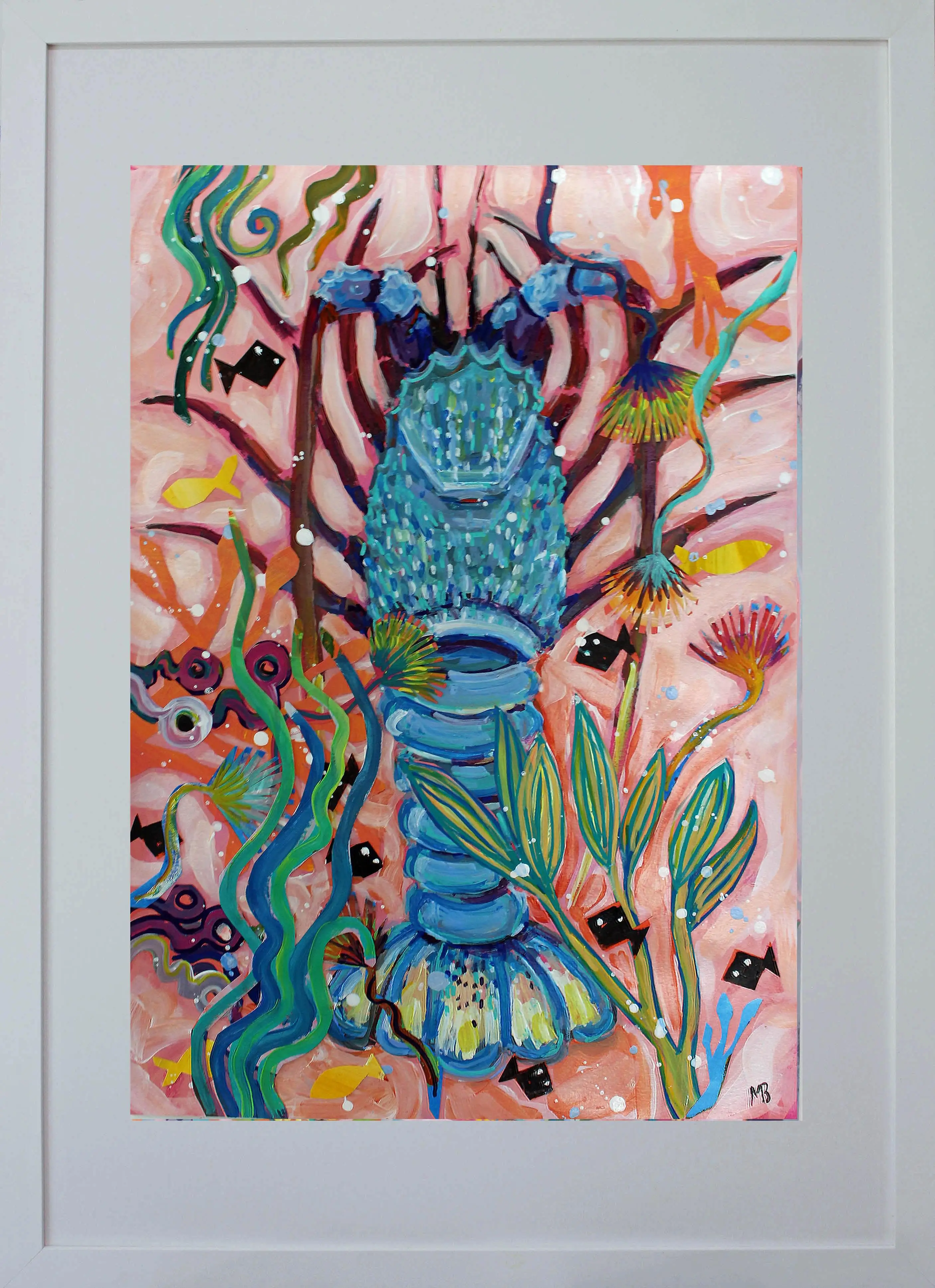 rock lobster 1mbe framed