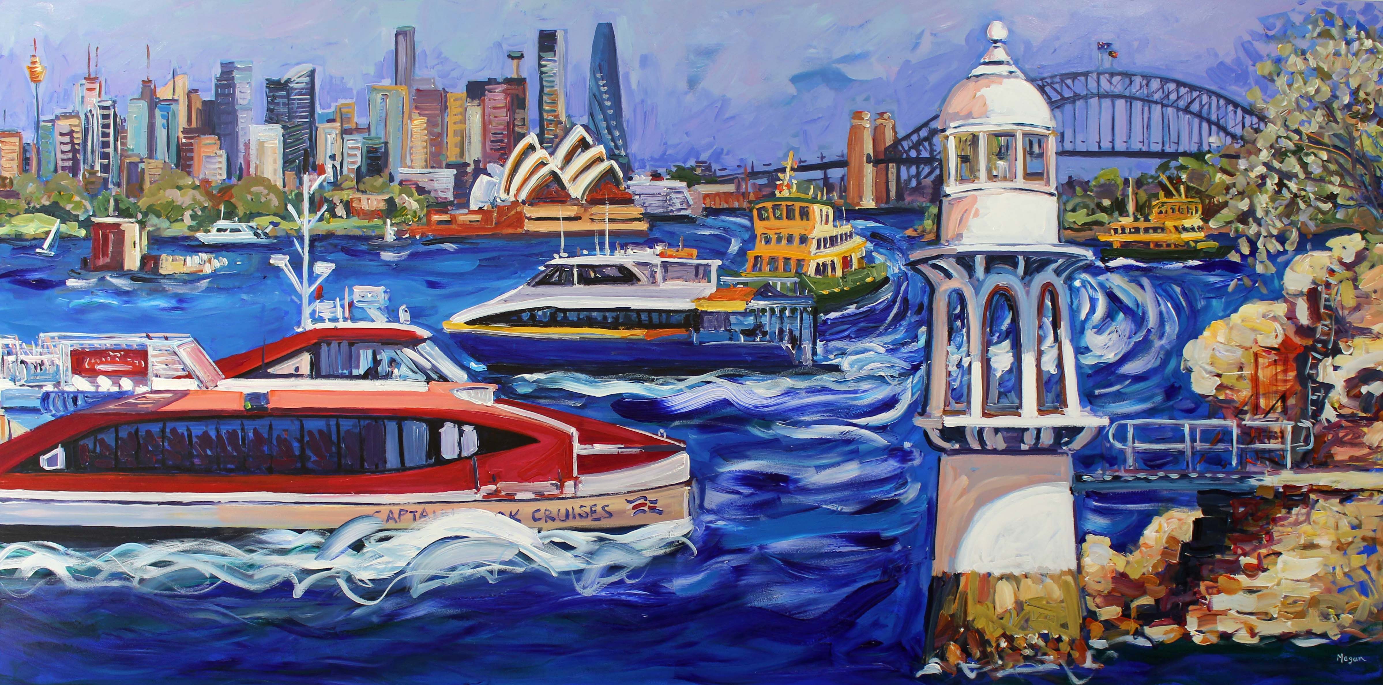 Robertsons Point lighthouse 101 x 202cm Megan_Barrass 1mbe