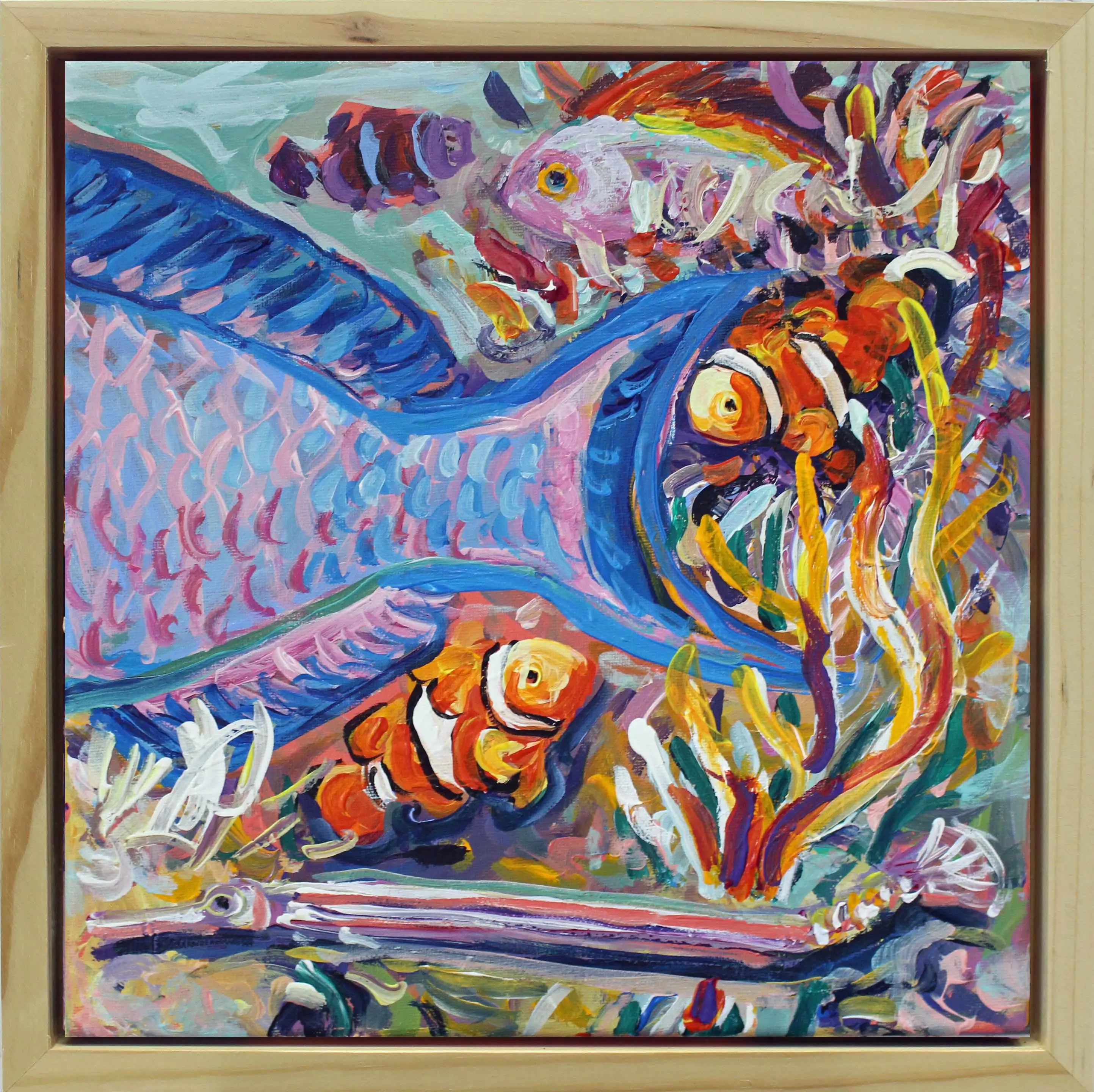 Anemone haven P3 1mb framed e