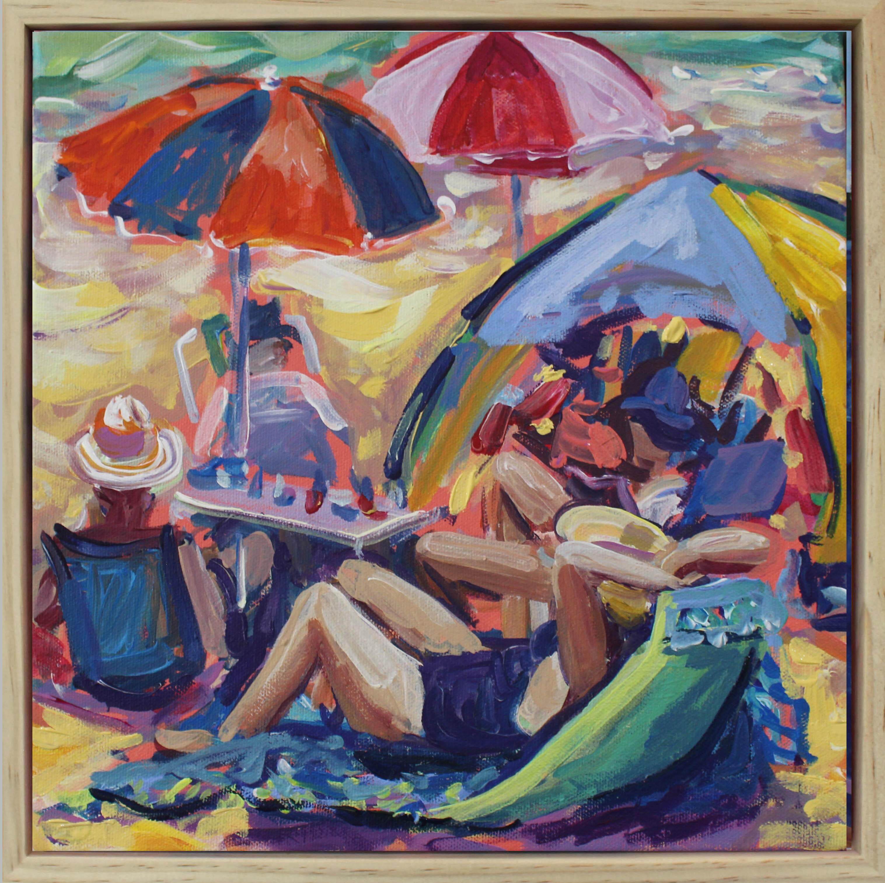 life on the beach P2 framed