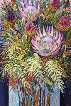 Wattle, banksia and proteas  1mbe