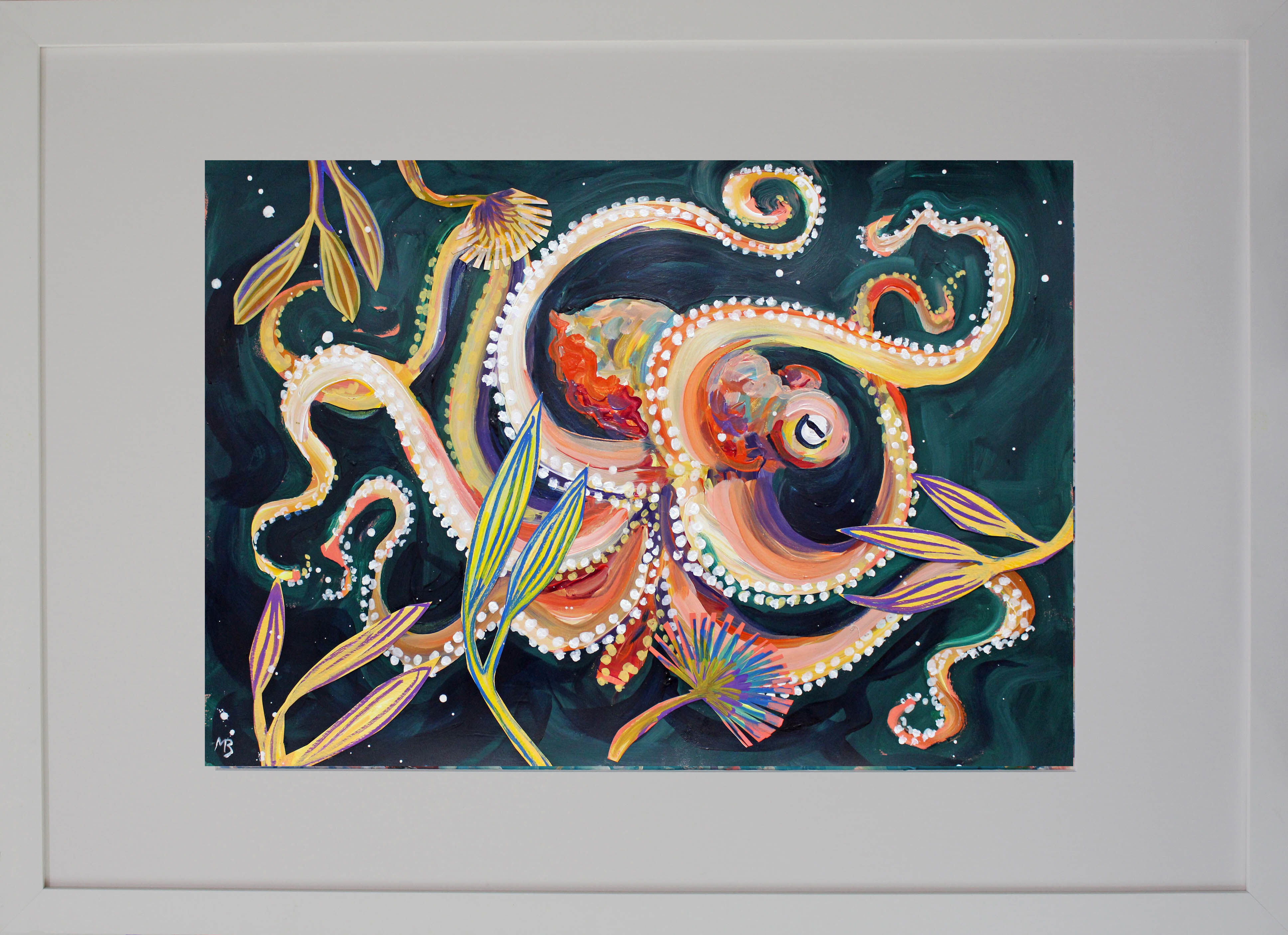 Octopus in the sea A2 image A1 FRAME Megan_Barrass 1mbe