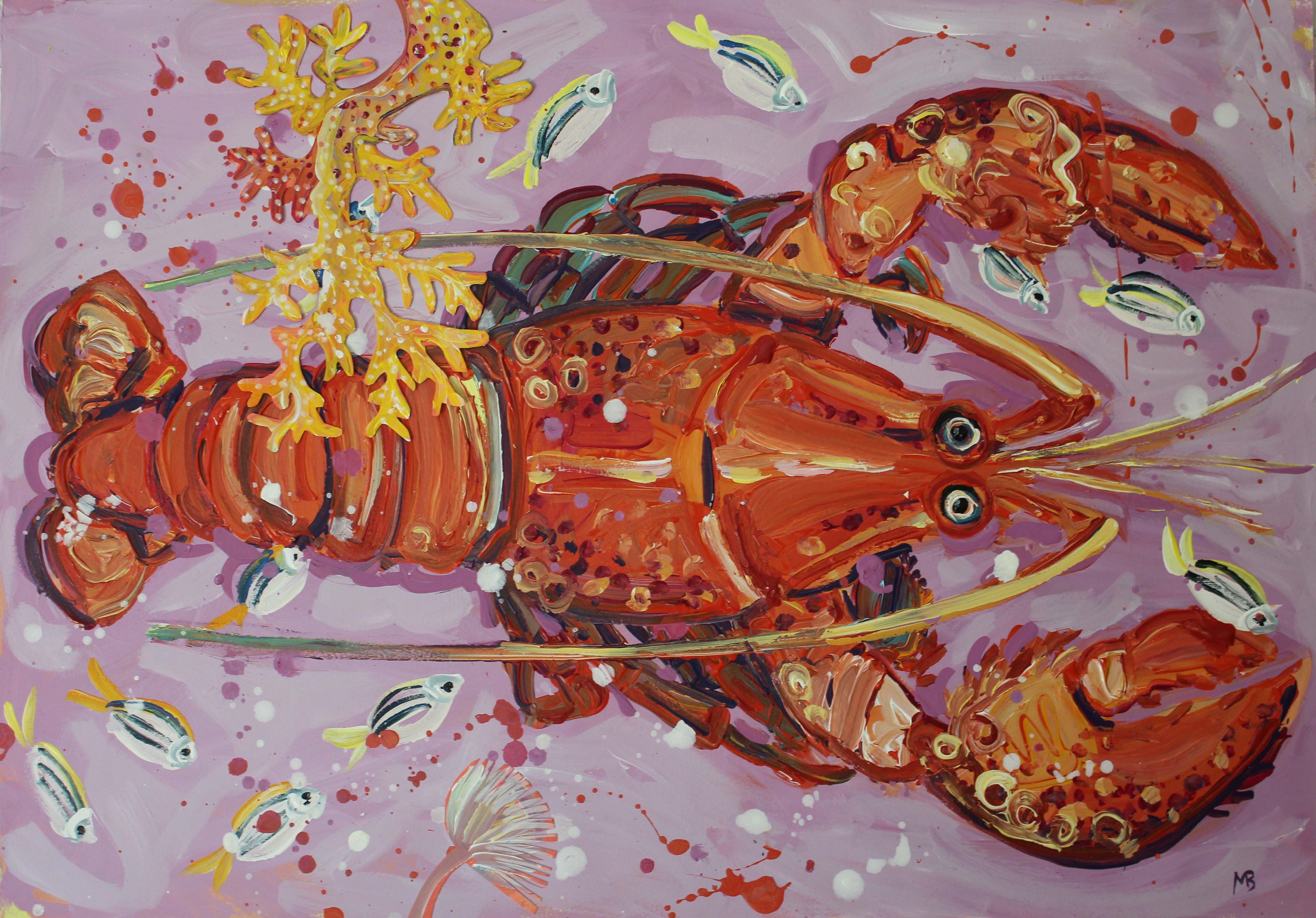 Orange Lobster A2image Megan_Barrass 1mbe